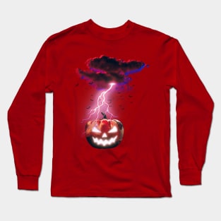 halloween pumpkin Long Sleeve T-Shirt